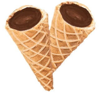 A-HA! - Milk Chocolate Live Rosin Waffle Cones 2 Pack Baked Goods