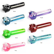 4.5" Sparkle Liquid Glass Pipe - Assorted