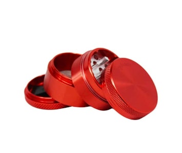HUMBLE AND FUME - 2.5" 4-Piece SK Grinder | Red