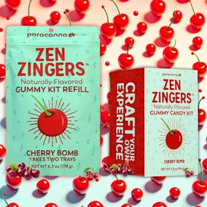 Zen Zingers - Cherry Bomb Gummy Crafting Kit