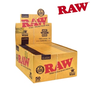 RAW - RAW - Classic King Size Wide Rolling Papers