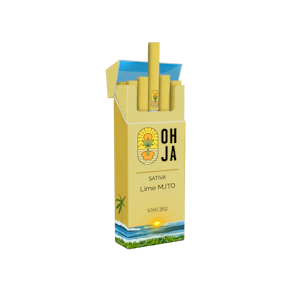 OHJA - Lime MJTO 10 x 0.35g Pre-Rolls