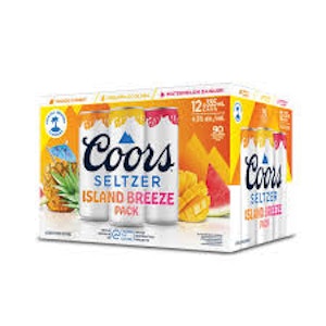 Coors - COORS SELTZER ISLAND BREEZE MIXER