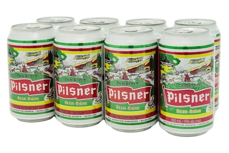 OLD - PRE - PACKED 18C OLD STYLE PILSNER 355ML 18UC CAN - 18PK