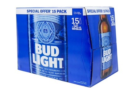 Bud Light - BUD LIGHT 341ML 15SB BTL - 15B