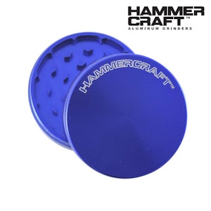 Hammercraft - 2.5" HAMMERCRAFT ALUMINUM 2 PIECE GRINDER - BLUE