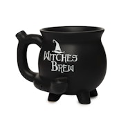 WITCHES BREW CAULDRON MUG/PIPE