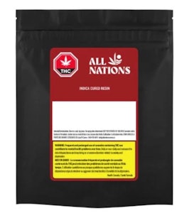 All Nations - INDICA CURED RESIN - 1G