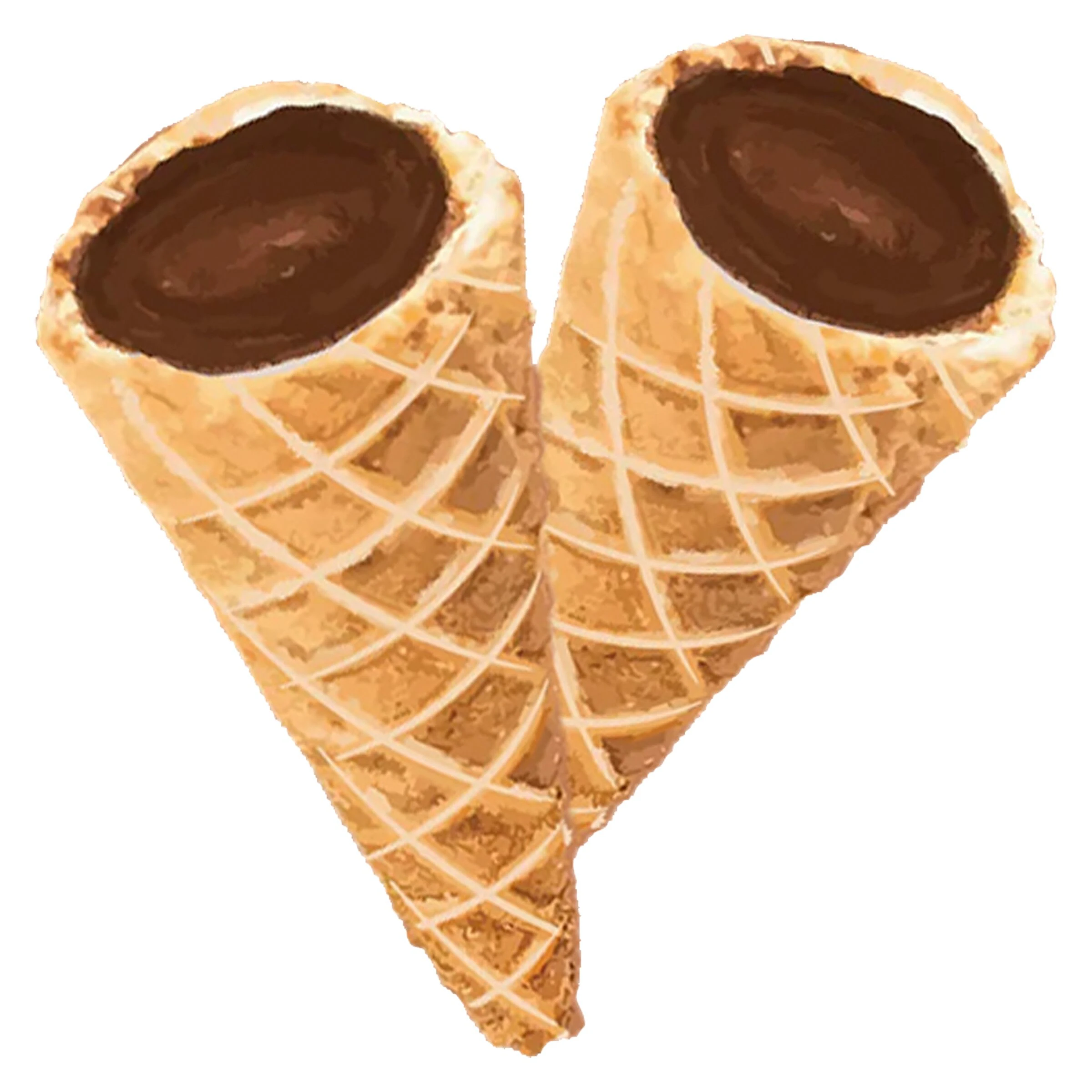 A-Ha! - Milk Chocolate Live Rosin Waffle Cones 2 Pack Baked Goods Main Image