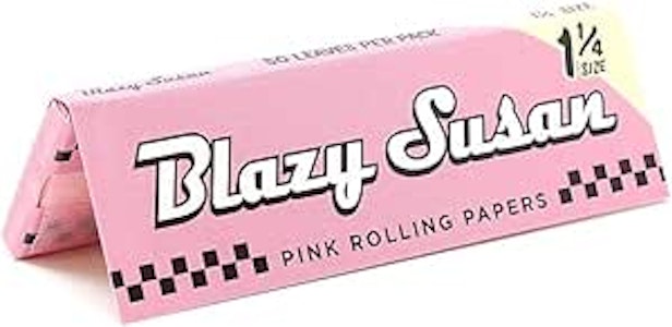 Blazy Susan - BLAZY Susan 1 1/4 Pink Rolling Papers