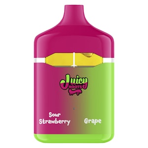 Juicy Hoots - Sour Strawberry and Grape Flavour Flip Disposable Vape 1g Disposable Pens