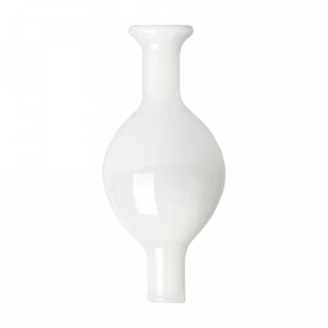 West Coast Gifts - GEAR Premium Solid Colour Bubble Carb Cap White