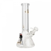 GEAR Premium 12" 7mm Thick Sidekick Beaker Tube Clear