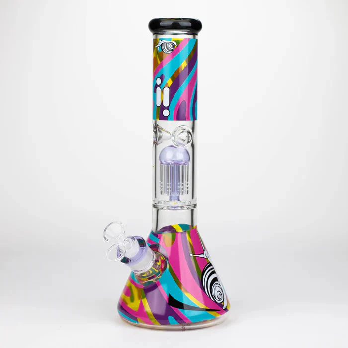 INFYNITI - Infyniti | Untamed 14" 7 mm classic beaker water bong - Snail Main Image