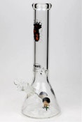 13.5" Cartoon 7 mm glass water beaker bong - Graphic AT