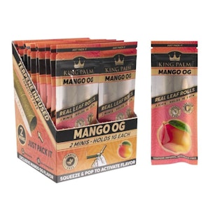 King Palm - Mango OG Mini Pre-Rolled Cones (2 pack) - King Palm
