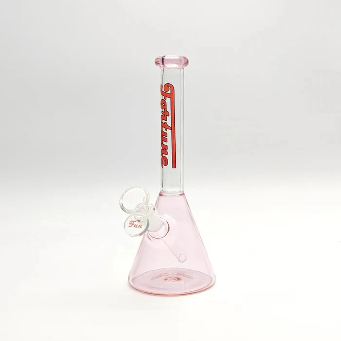 FORTUNE - Fortune | 8" 4mm Coloured Bong Pink Main Image