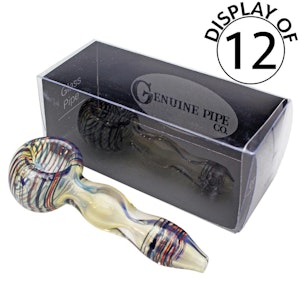 Genuine pipe Co. - 3" Double Blown Fumed