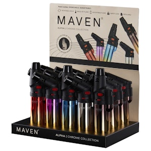 Maven - Maven -  Alpha+ Chrome Torch Lighters
