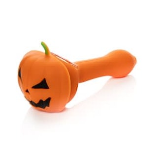 West Coast Gifts  - Jack-O-Lantern Hand Pipe W/Glass Bowl