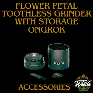 Ongrok - Pyramid Teeth Grinder With Storage - GUN METAL