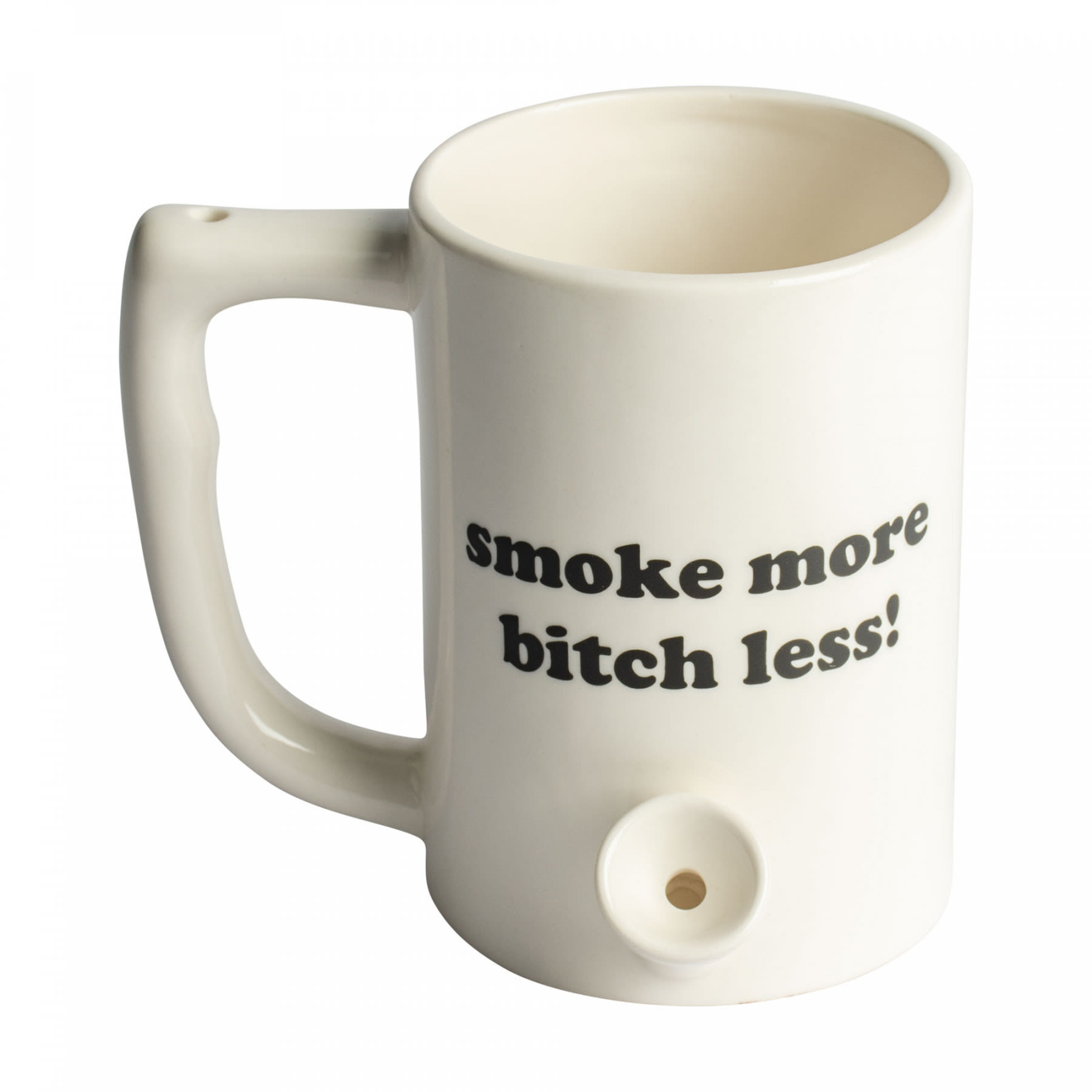 Smoke more Bitch less- Mug Pipe