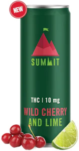 Summit - Wild Cherry and Lime 355ml Sparkling Beverage