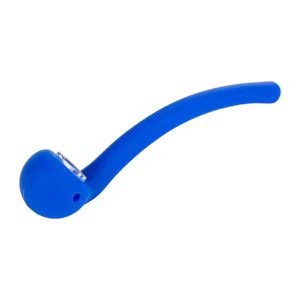 LIT Silicone - 8" Gandalf Hand Pipe (Blue)