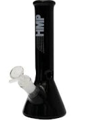 8" Glass Bong Premier Color Collection (Black)