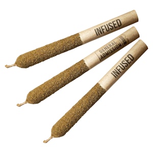 General Admission - Tiger Blood Distillate Infused Pre-Roll 3x0.5g