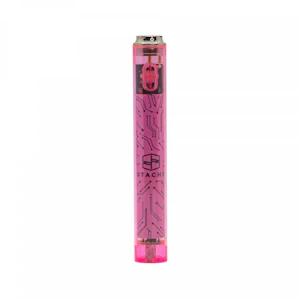 STACHE - TRANSPARENT SLIM 510 BATTERY - PINK
