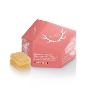 Real Fruit Grapefruit 1:1:1 THC:CBG:CBC 2x4g Soft Chew by Wyld