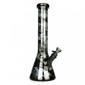 15" Camouflage Beaker Base Water Pipe Smoke