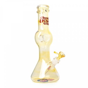CHEECH & CHONG GLASS - 12" SISTER MARY ELEPHANT DONUT TUBE BONG - COLOUR CHANGING