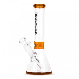 Red Eye Glass - 10" Accent Beaker Tube Yellow