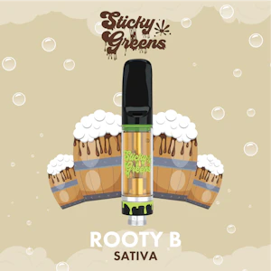 Sticky Greens - Sticky Greens Rooty B 1.0 g Vape Cartridge