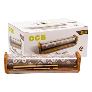SMOKE ARSENAL - OCB Wood Rolling Machine Slim 110mm -King Size