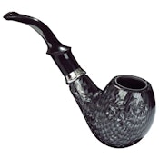 CLASSIC TOBACCO PIPE - GREY ENGRAVED