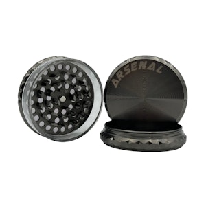 Smoke Arsenal - Cylic Transparent Sector 67mm 3-Pc Grinder