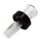 Bowl- Glass Karma 14mm UFO Cone Black