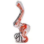 Bubbler- Mini Glass Colored Insideout