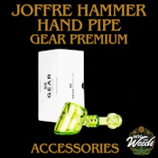 5" Joffre Hammer Hand Pipe - Lime Green