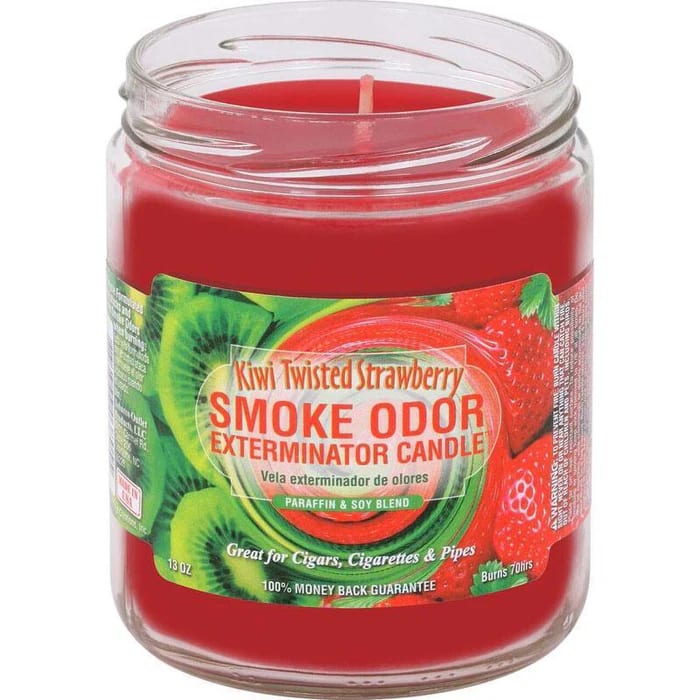 13OZ KIWI TWISTED STRAWBERRY SMOKE EXTERMINATOR CANDLE