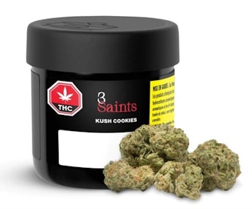 3Saints - Kush Cookies 28g Dried Flower