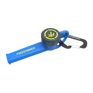 PieceMaker - KARMA GO! SILICONE PIPE W/ CARABINER - BOULDERING BLUE