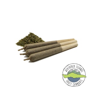 Weathered Islands Craft Cannabis - Weathered Islands Lemon Sun 3 x .5g Pre Rolls