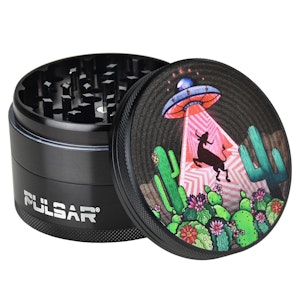 Pulsar - 4 PIECE GRINDER - ARTIST SERIES - 2.5" - PSYCHEDELIC ABDUCTION