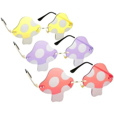 HUMBLE + FUME - MUSHROOM GLASSES - ASSORTED COLOURS Main Image