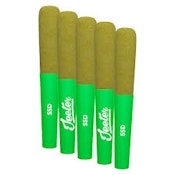 BABY JEETER INFUSED STRAWBERRY SOUR DIESEL PR | JEETER | 5 x 0.5g