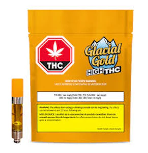 Glacial Gold - HIGH THC FUZZY MANGO CART - 1